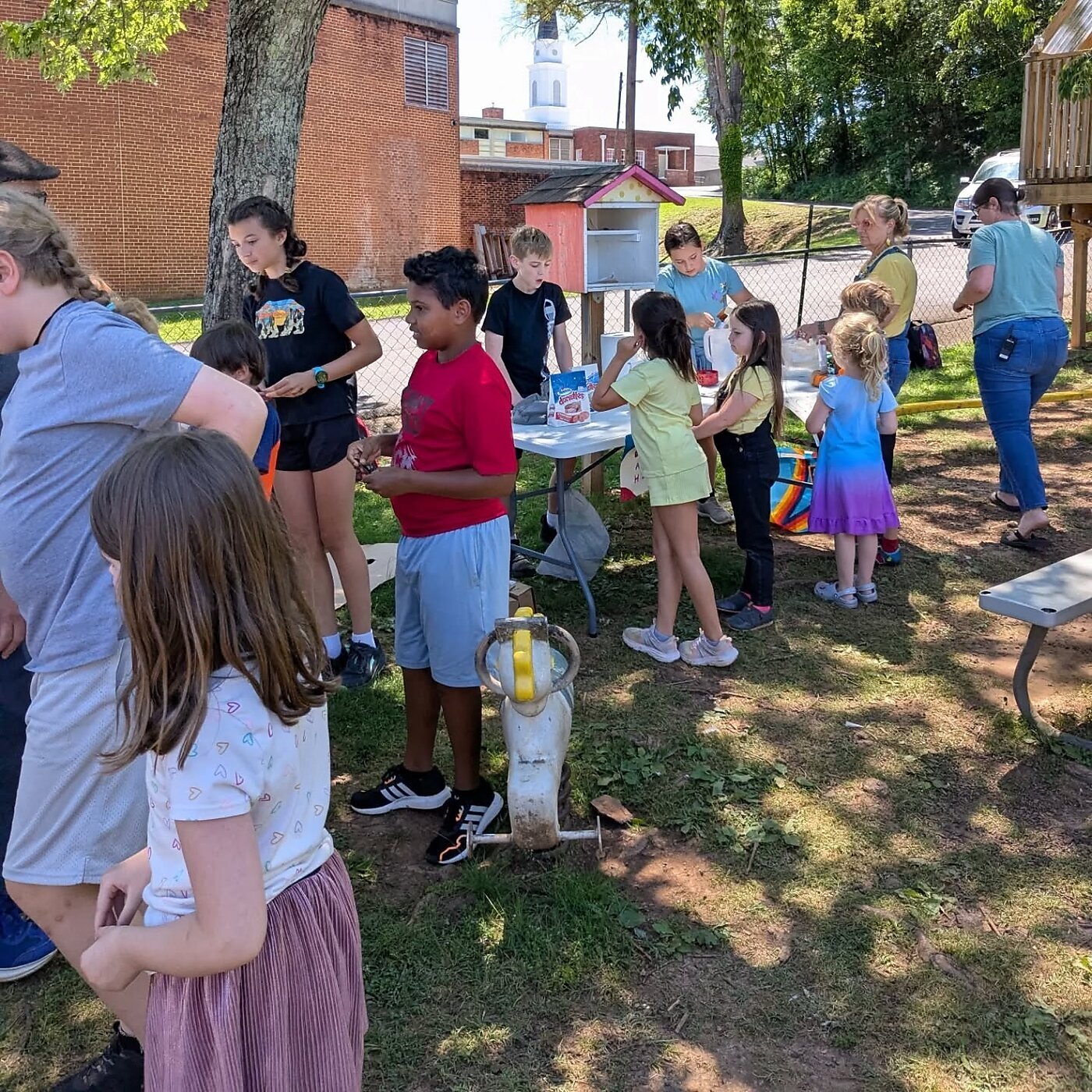 Children's business fair at DLA